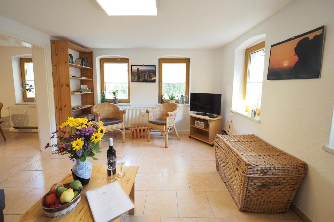 Appartement Haus Felsental à Rathen Extérieur photo