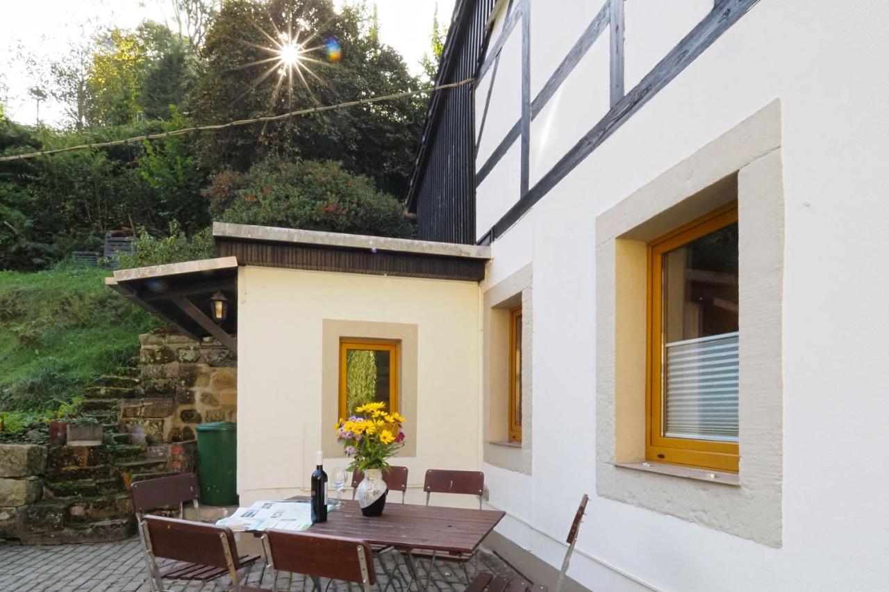 Appartement Haus Felsental à Rathen Extérieur photo